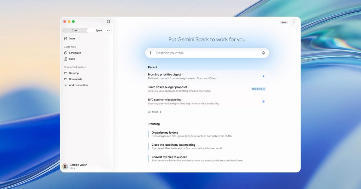 Gemini Spark 正式向美国 Google AI Pro 用户开放